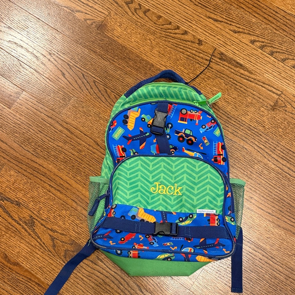 Kids Green and Blue Backpack